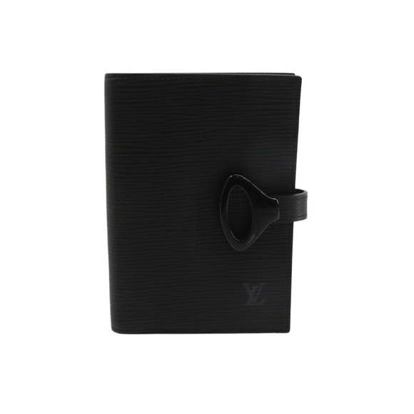 Louis Vuitton Black Leather Key Holder